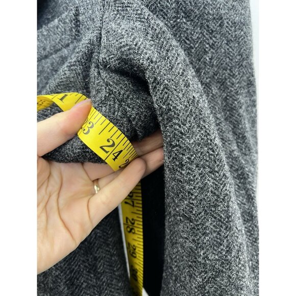 L.L.Bean Shetland Wool Insulated Thinsulate Coat Blazer Tweed Jacket  42 Reg - Picture 11 of 13